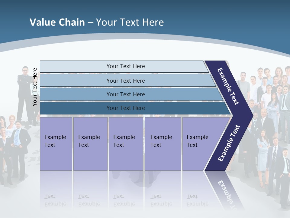 Community Young Image PowerPoint Template