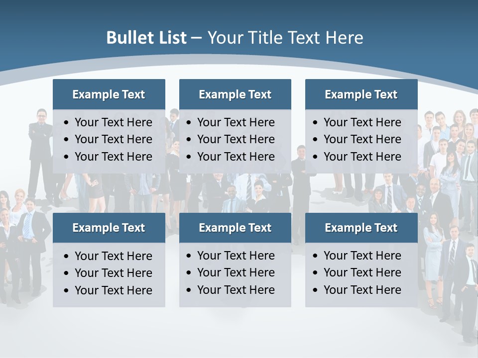 Community Young Image PowerPoint Template