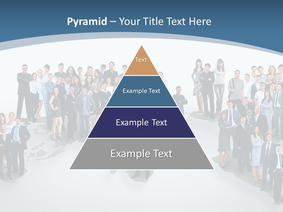 Community Young Image PowerPoint Template