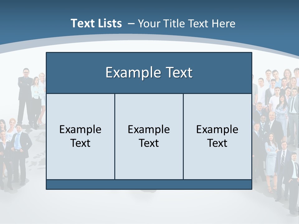 Community Young Image PowerPoint Template