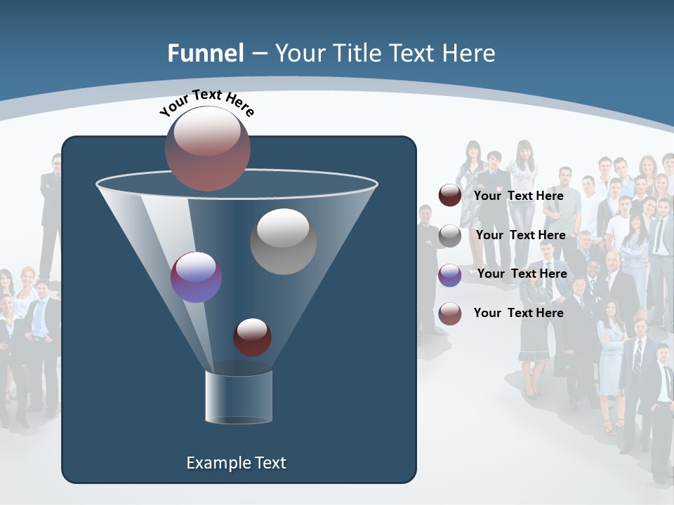 Community Young Image PowerPoint Template