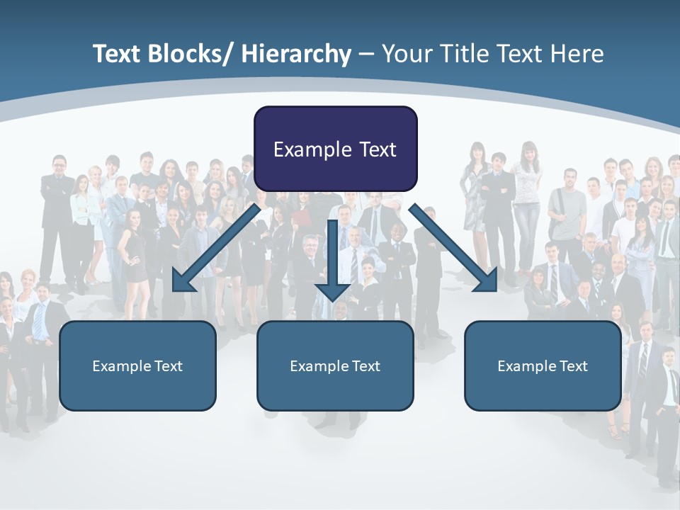 Community Young Image PowerPoint Template