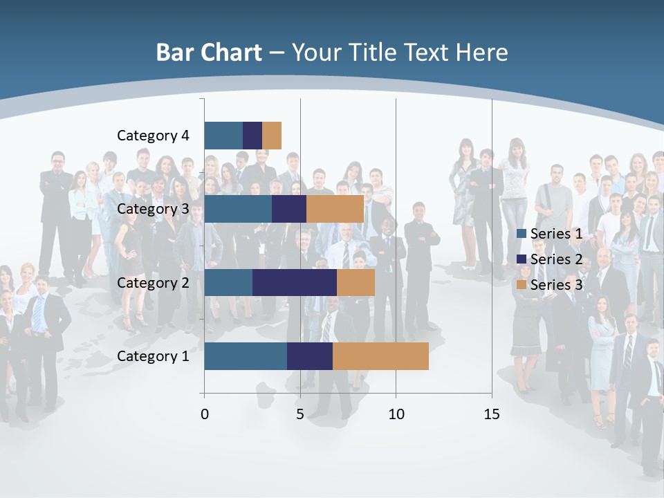Community Young Image PowerPoint Template