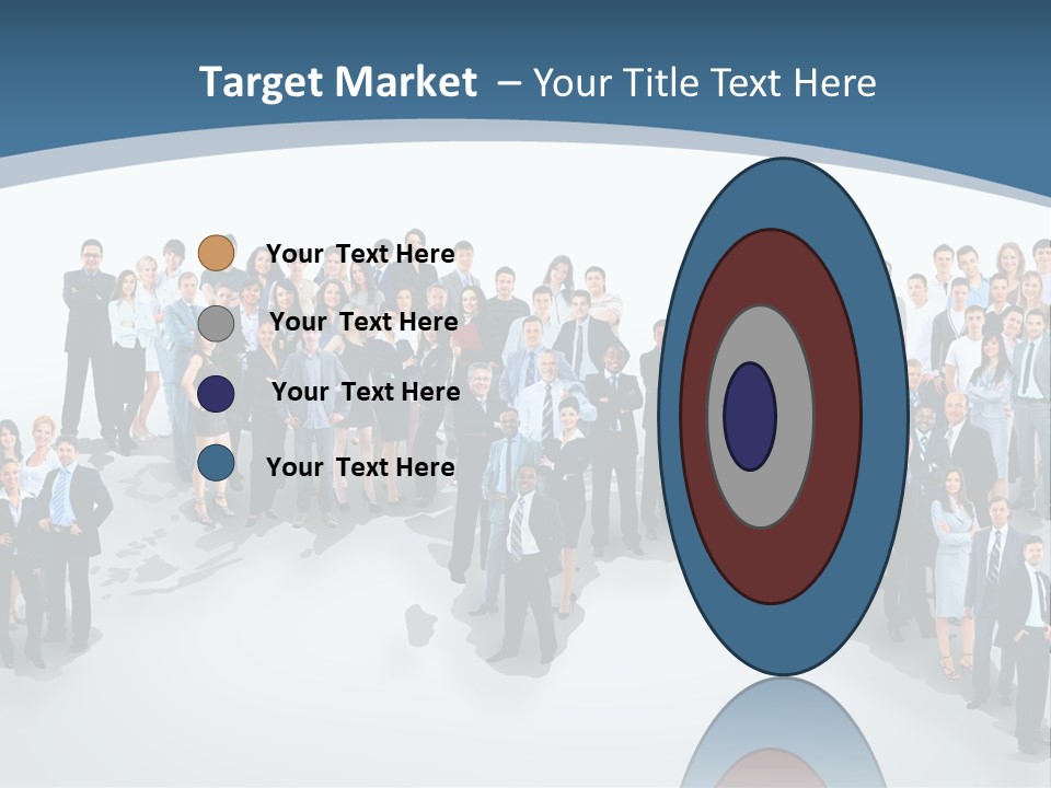 Community Young Image PowerPoint Template