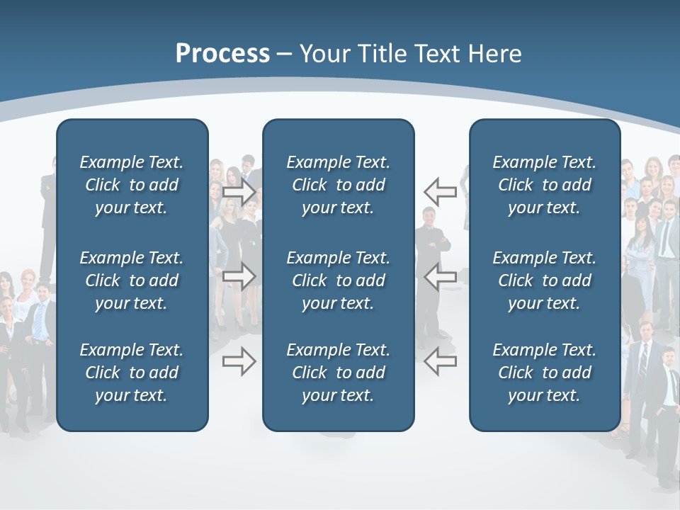 Community Young Image PowerPoint Template