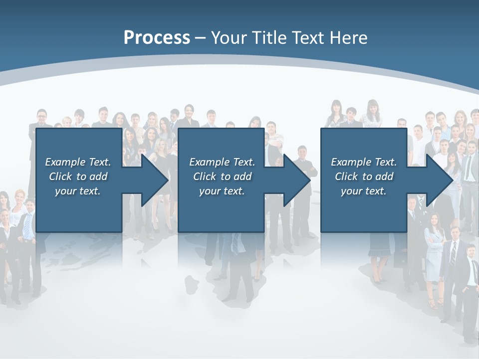 Community Young Image PowerPoint Template