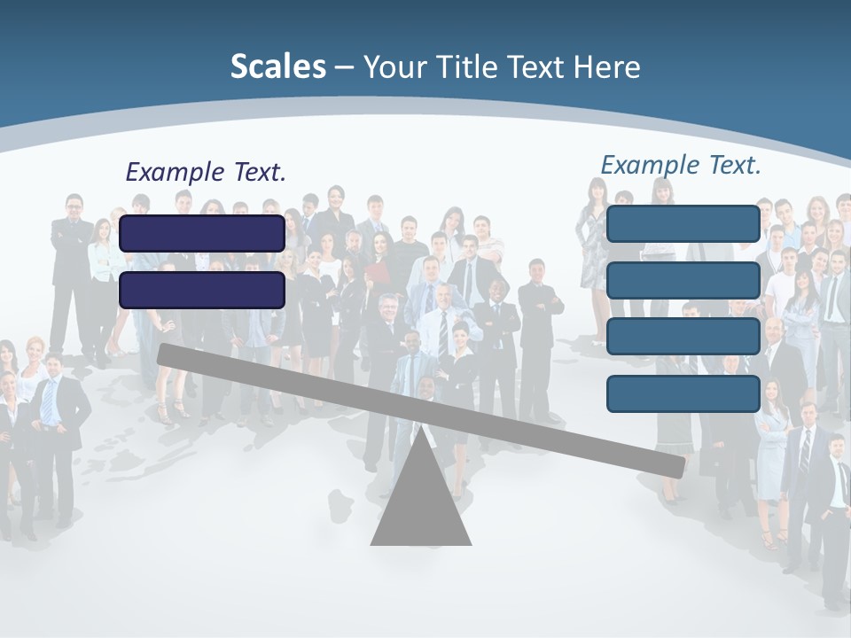 Community Young Image PowerPoint Template