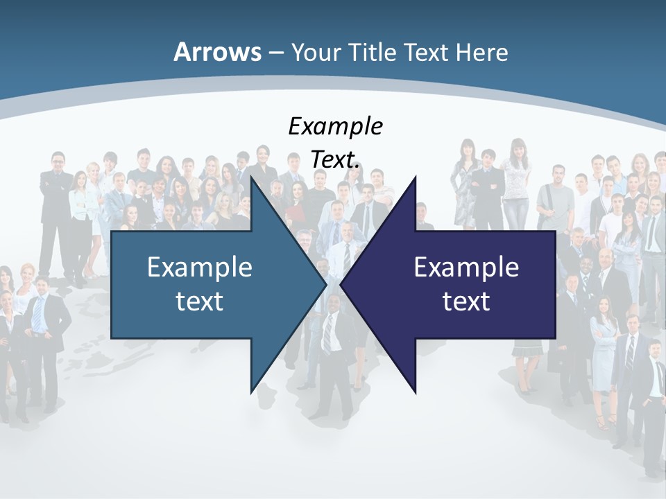 Community Young Image PowerPoint Template