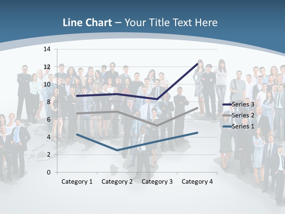 Community Young Image PowerPoint Template