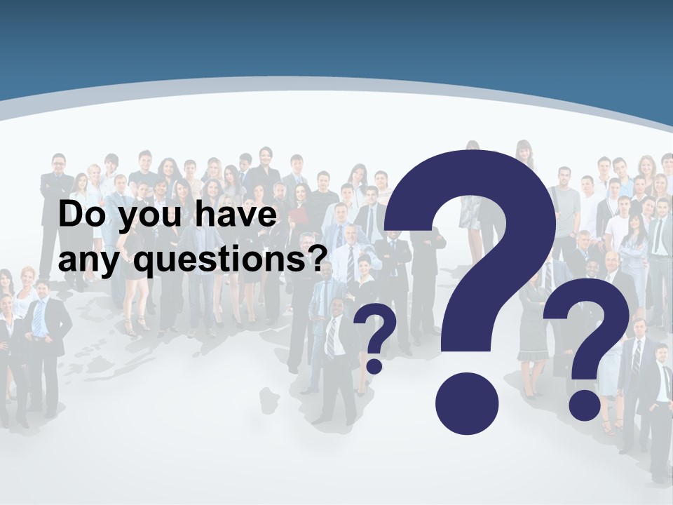 Community Young Image PowerPoint Template