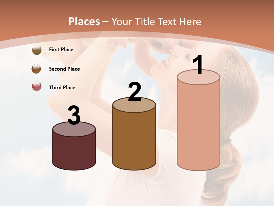 Female Parenthood Emotional PowerPoint Template