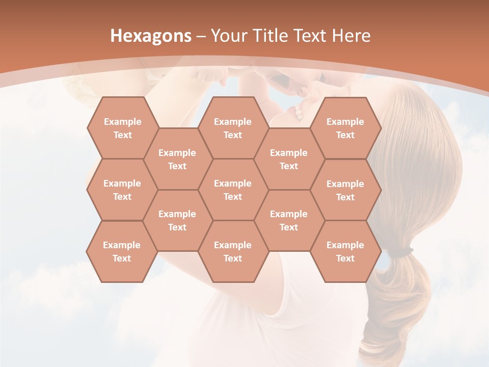 Female Parenthood Emotional PowerPoint Template