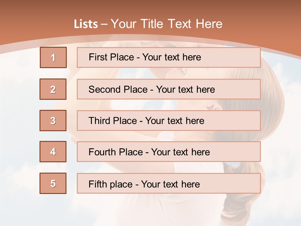Female Parenthood Emotional PowerPoint Template