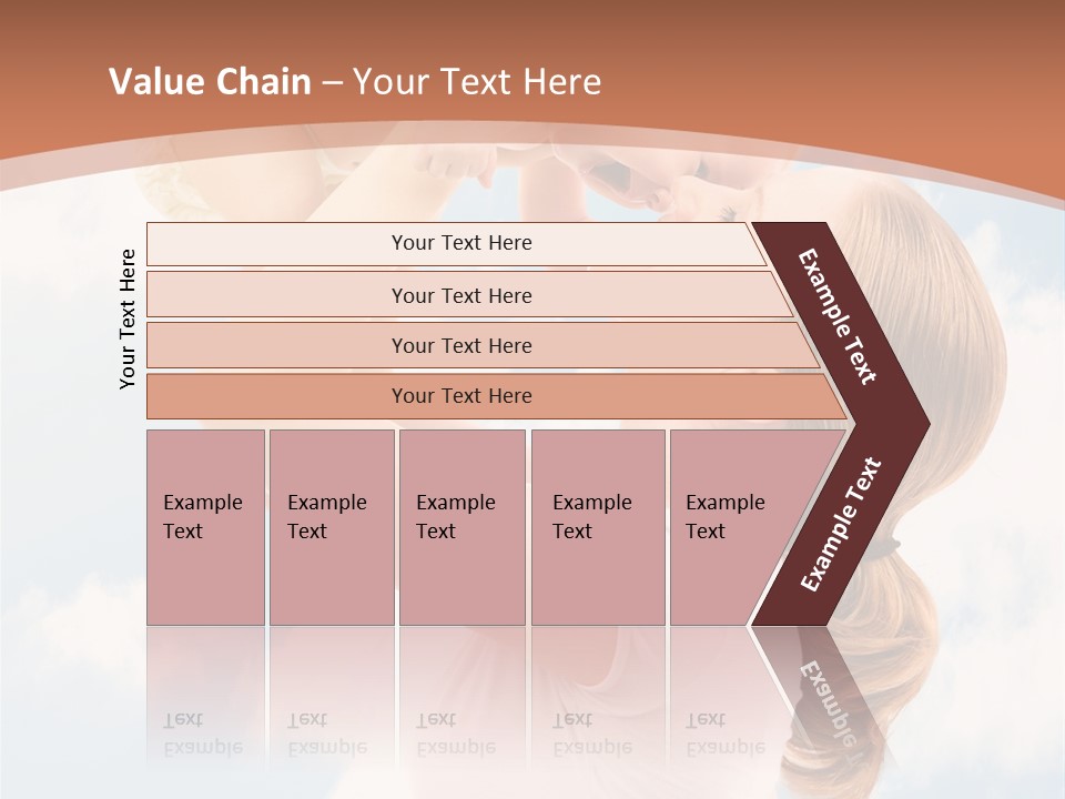 Female Parenthood Emotional PowerPoint Template