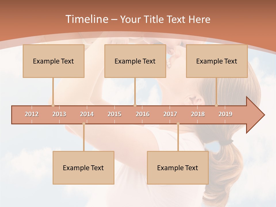 Female Parenthood Emotional PowerPoint Template
