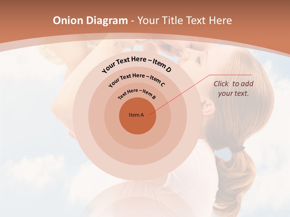 Female Parenthood Emotional PowerPoint Template