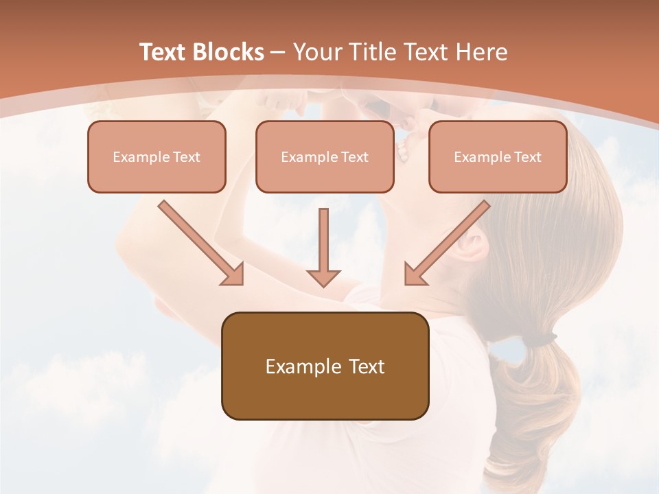 Female Parenthood Emotional PowerPoint Template