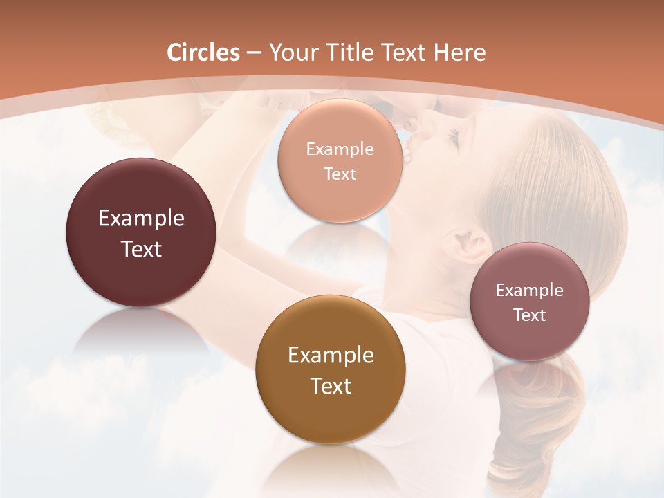 Female Parenthood Emotional PowerPoint Template