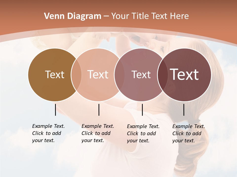 Female Parenthood Emotional PowerPoint Template