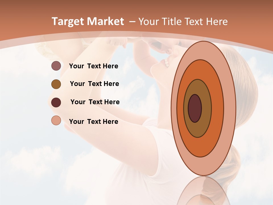 Female Parenthood Emotional PowerPoint Template