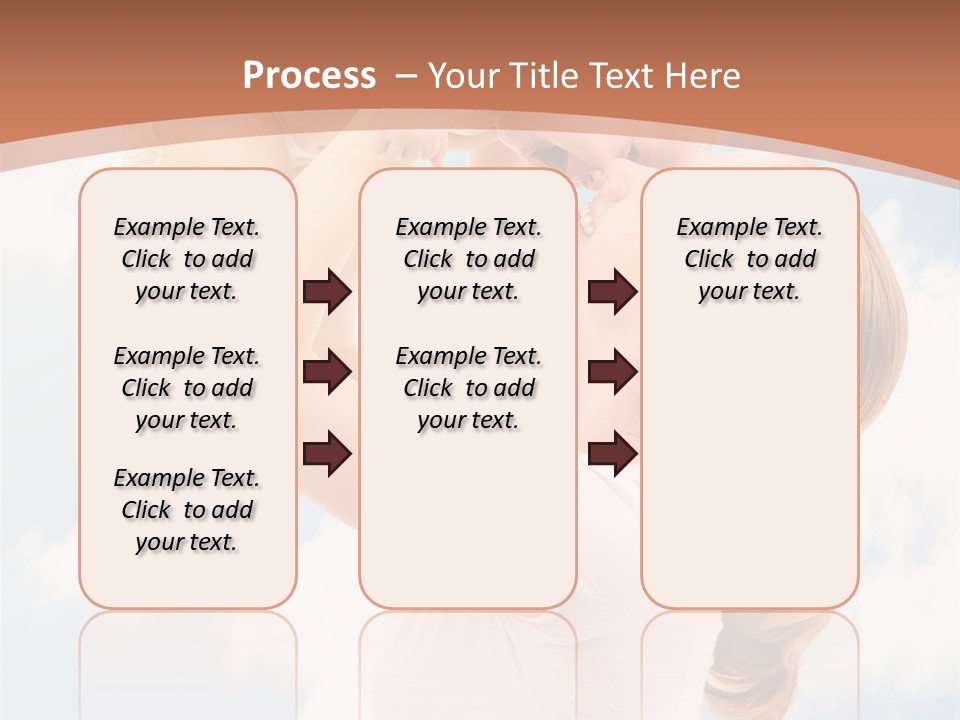 Female Parenthood Emotional PowerPoint Template