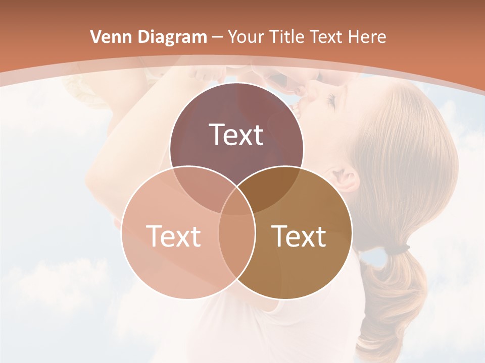 Female Parenthood Emotional PowerPoint Template