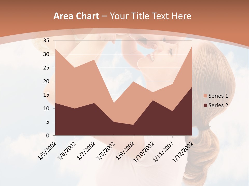 Female Parenthood Emotional PowerPoint Template