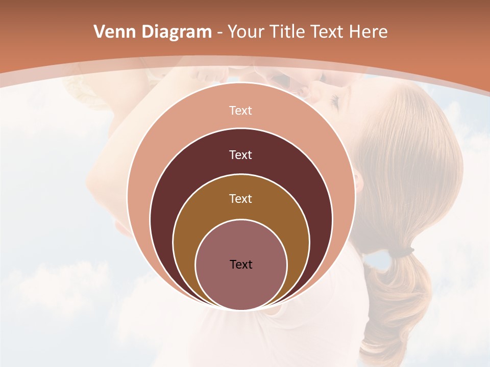 Female Parenthood Emotional PowerPoint Template