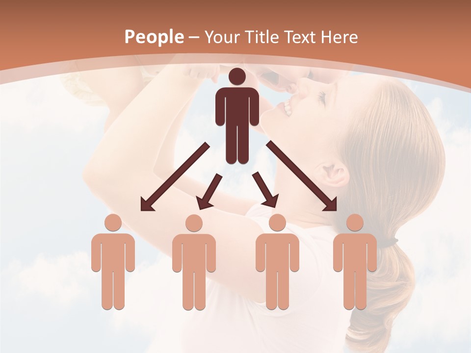 Female Parenthood Emotional PowerPoint Template