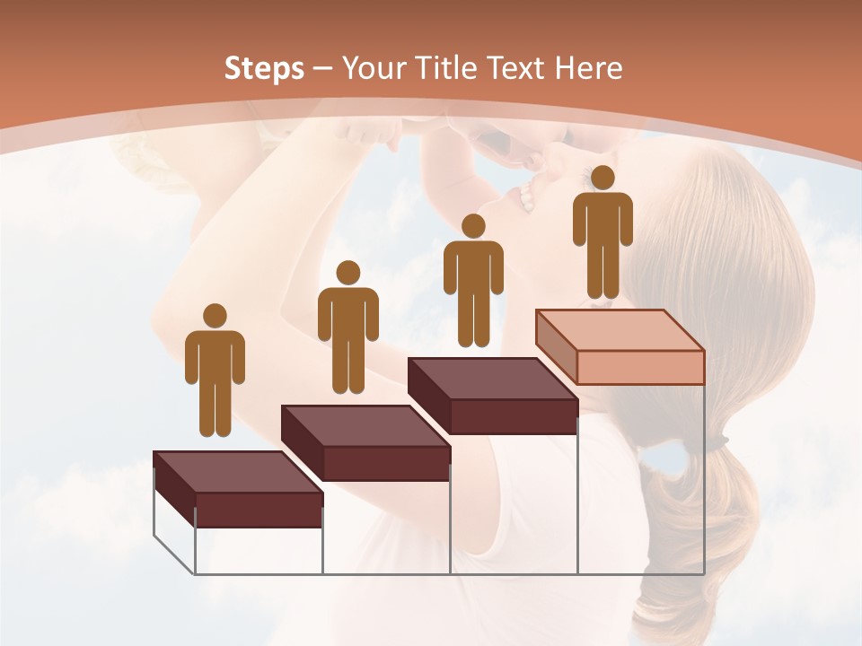 Female Parenthood Emotional PowerPoint Template