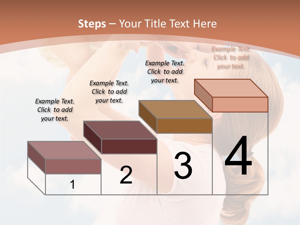 Female Parenthood Emotional PowerPoint Template