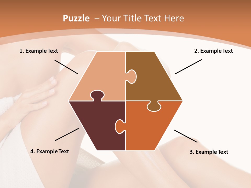 Moisturizer Touch Purity PowerPoint Template