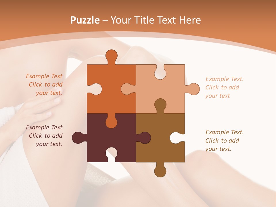 Moisturizer Touch Purity PowerPoint Template