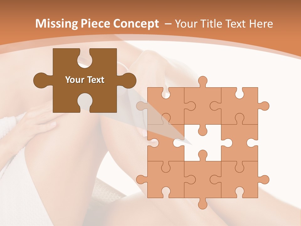 Moisturizer Touch Purity PowerPoint Template