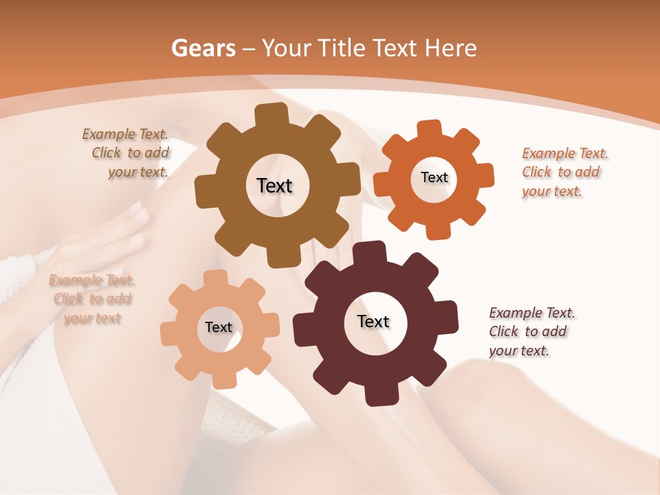 Moisturizer Touch Purity PowerPoint Template