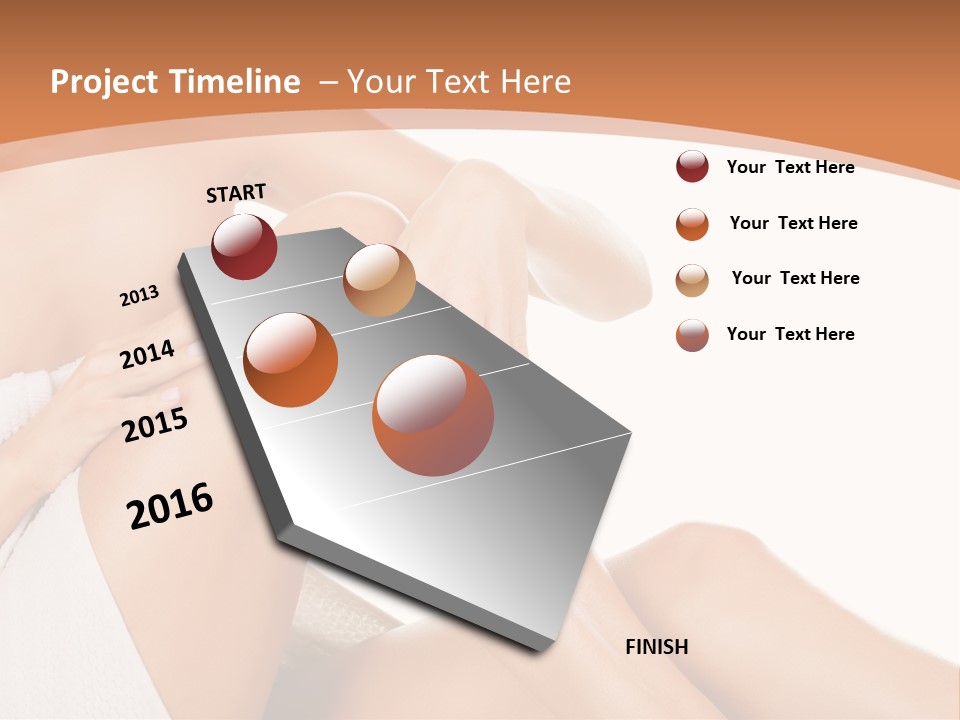 Moisturizer Touch Purity PowerPoint Template