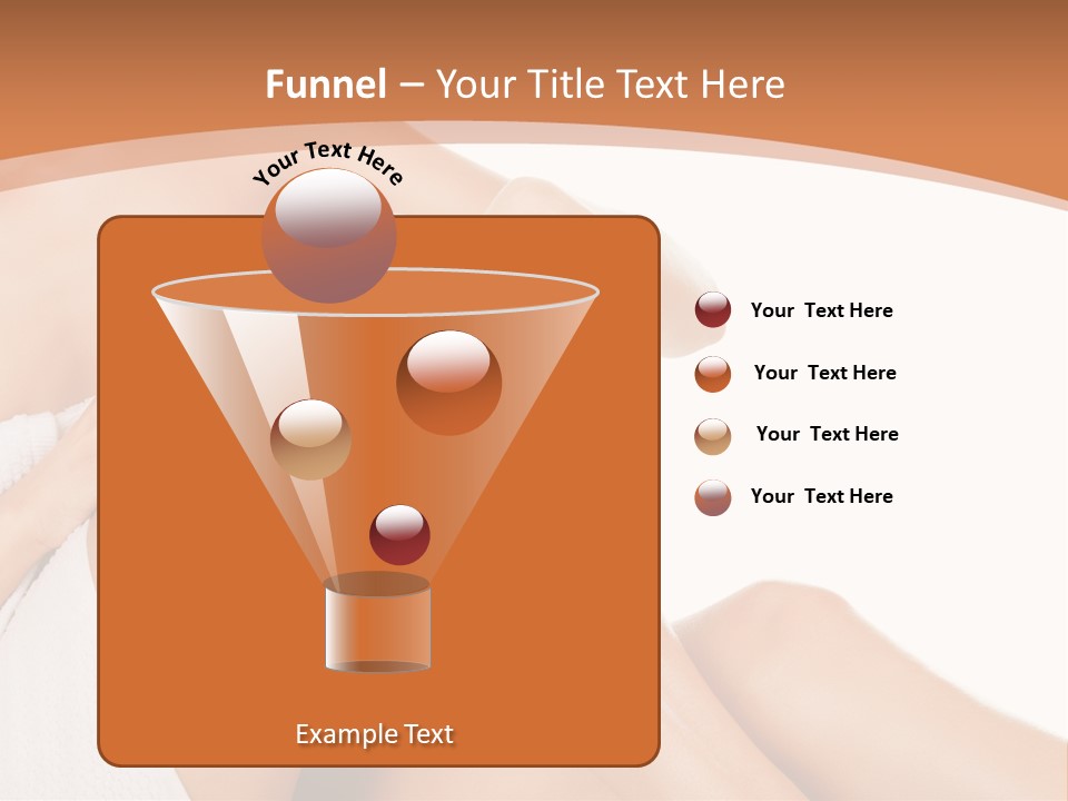 Moisturizer Touch Purity PowerPoint Template