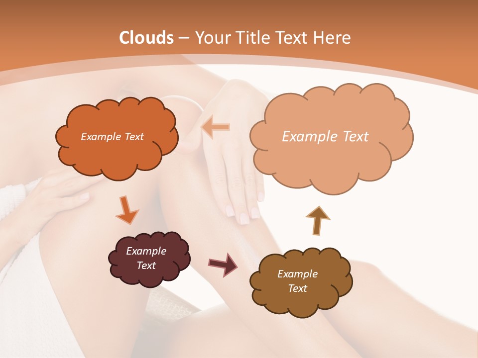 Moisturizer Touch Purity PowerPoint Template