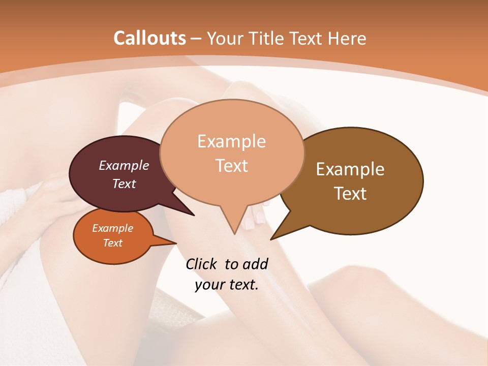 Moisturizer Touch Purity PowerPoint Template