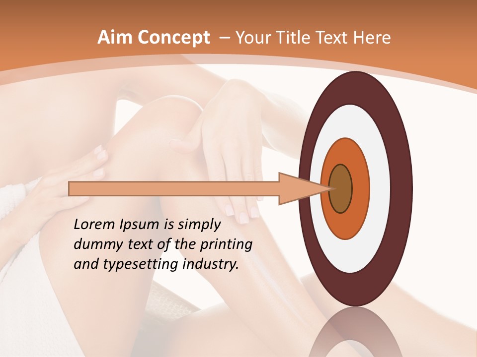 Moisturizer Touch Purity PowerPoint Template