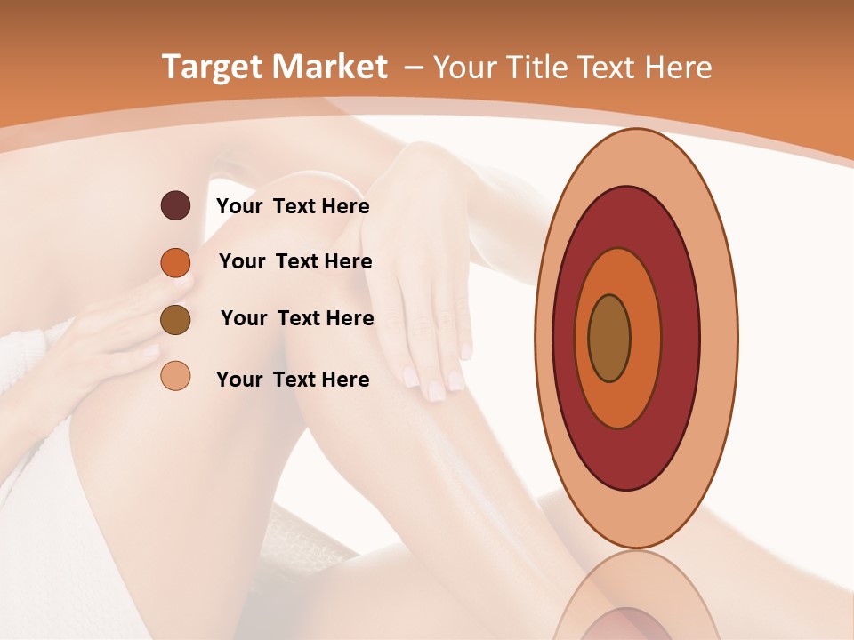 Moisturizer Touch Purity PowerPoint Template