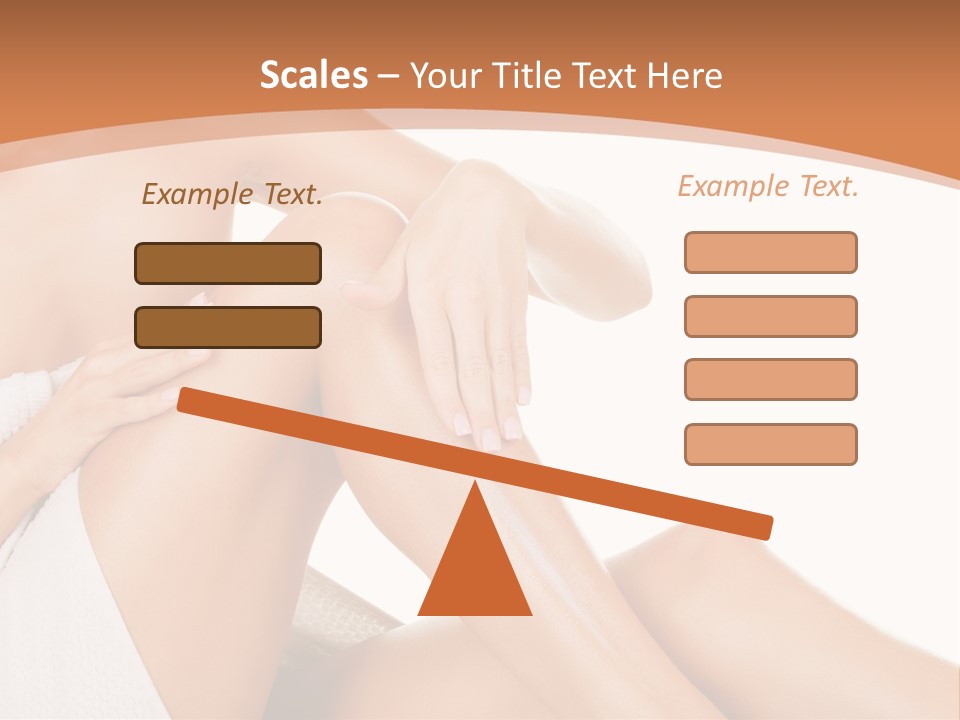 Moisturizer Touch Purity PowerPoint Template