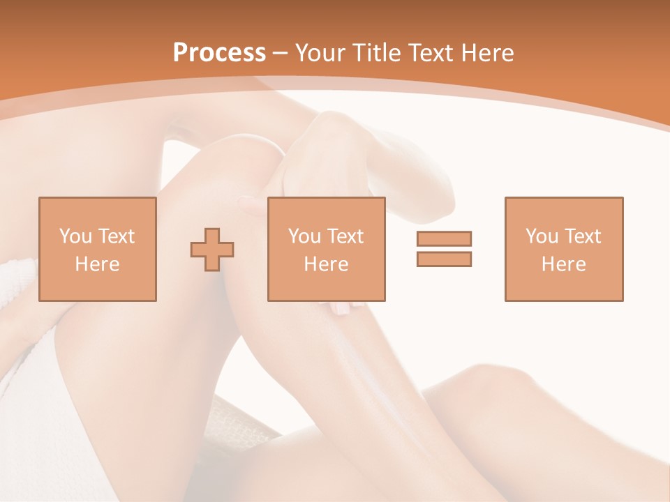 Moisturizer Touch Purity PowerPoint Template