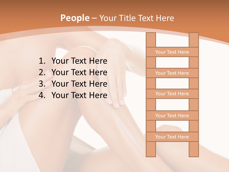 Moisturizer Touch Purity PowerPoint Template