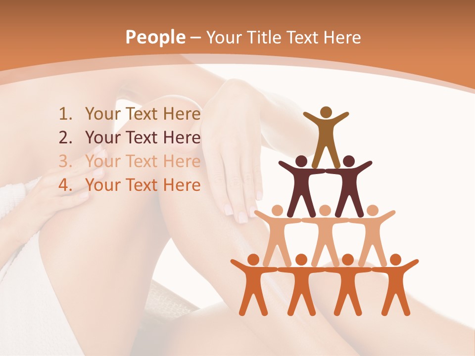 Moisturizer Touch Purity PowerPoint Template