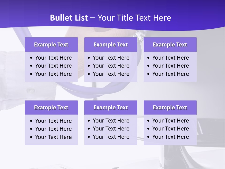 Support Medical Center PowerPoint Template