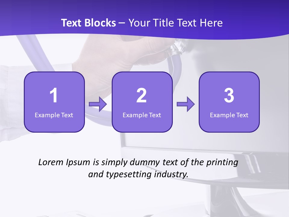 Support Medical Center PowerPoint Template