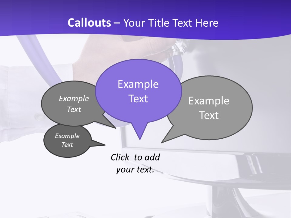 Support Medical Center PowerPoint Template