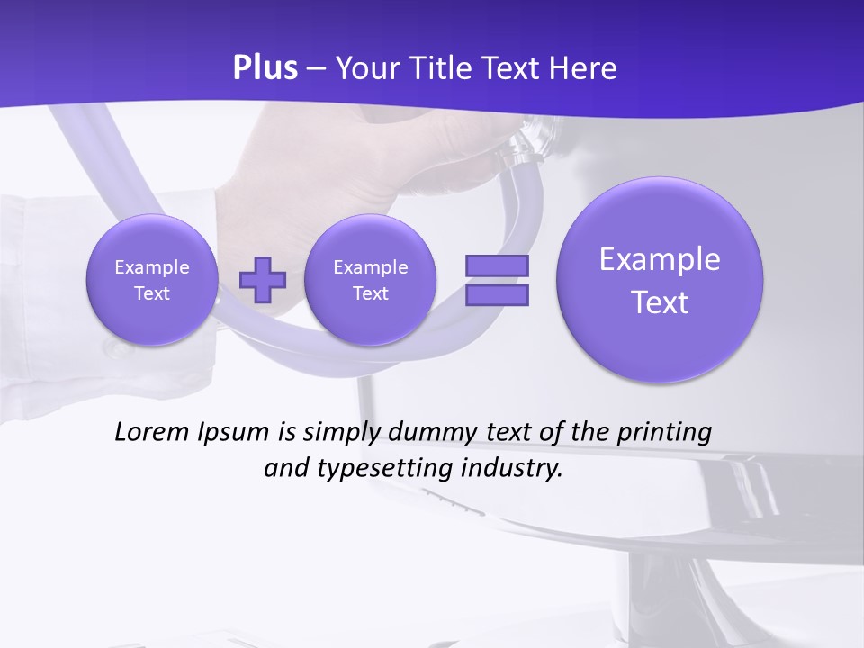 Support Medical Center PowerPoint Template