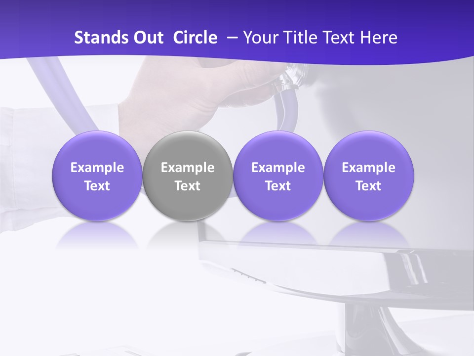 Support Medical Center PowerPoint Template